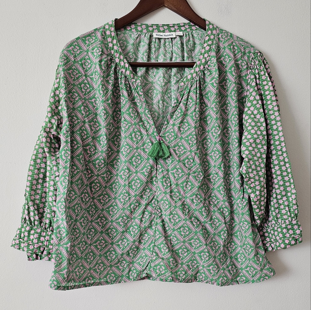Roller rabbit blouse